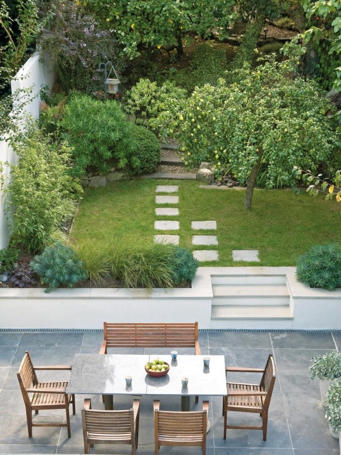 come suddividere in zone un cottage estivo