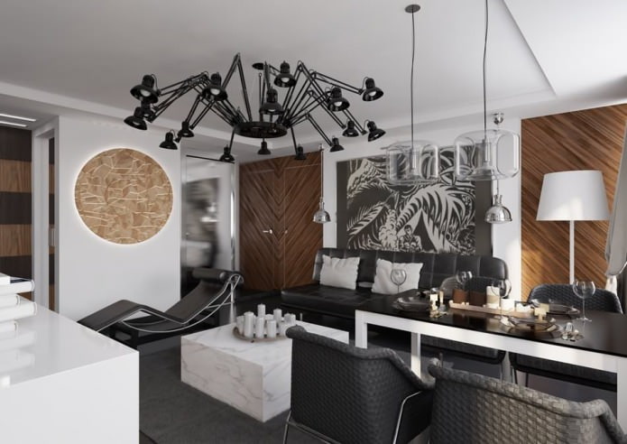 interno di un appartamento di 54 mq.