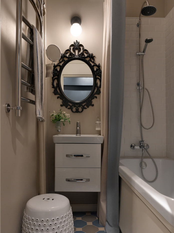 Piastrelle nella zona bagno