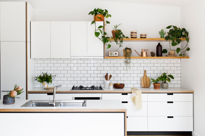 Stile scandinavo in cucina