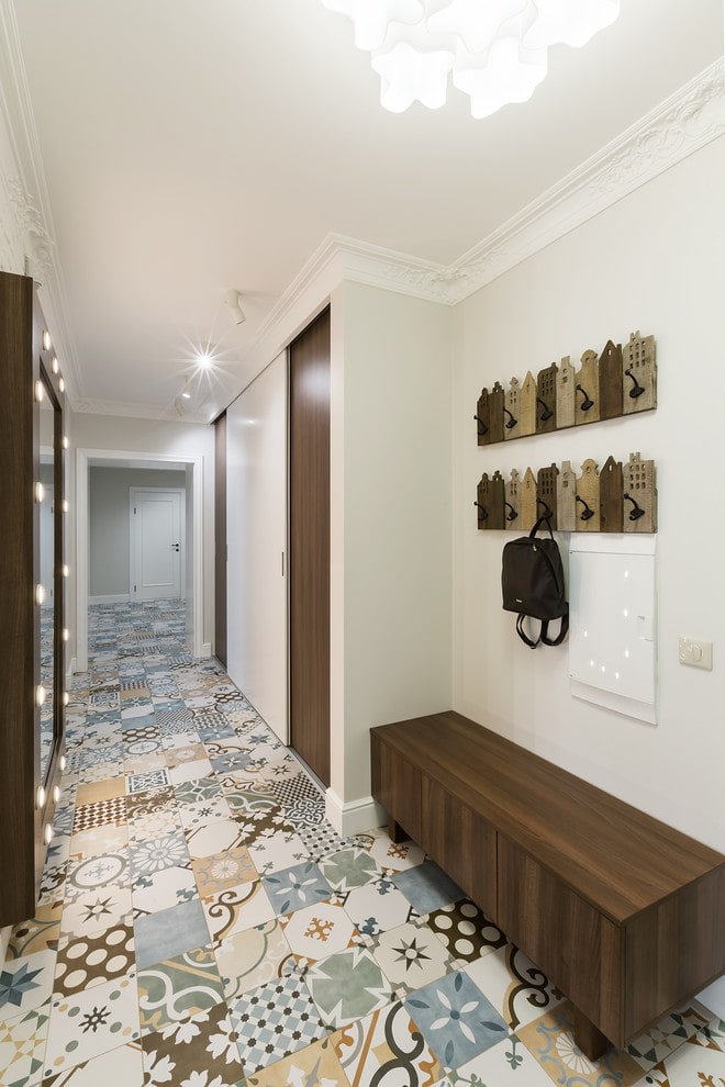 piastrelle in stile patchwork