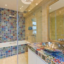 Piastrella in stile patchwork-4