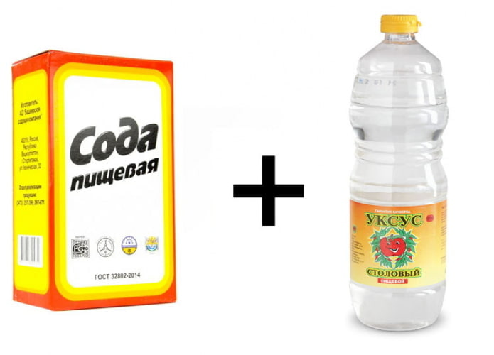 aceto e soda