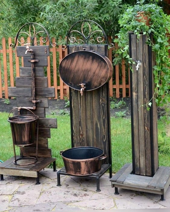 Lavabo pronto all'uso
