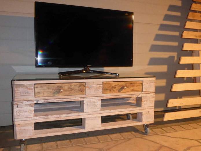 Supporto composto da 3 pallet