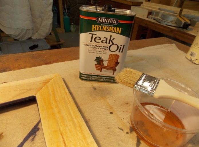 olio di teak per legno