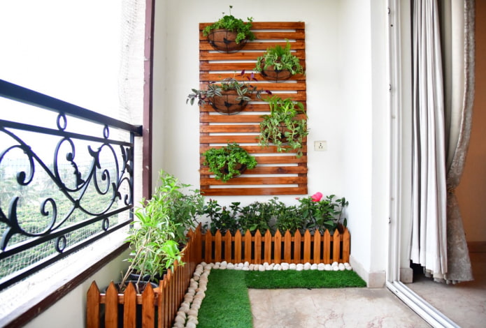 design balcone aperto