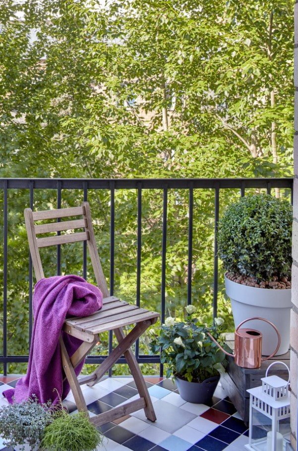 finitura balcone aperto