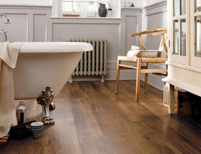 linoleum in bagno