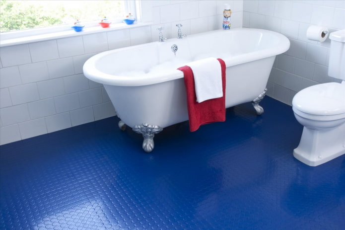pavimenti in gomma per bagni