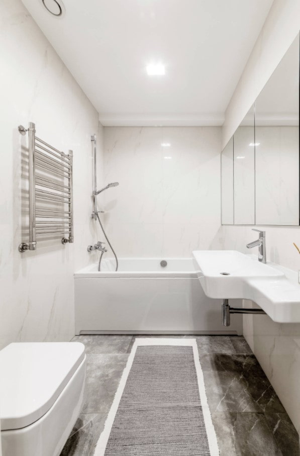pavimento in bagno