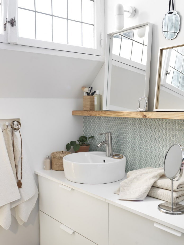 Mensola in legno beige