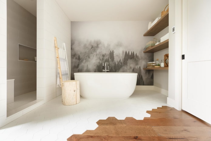 Mensole in stile ecologico