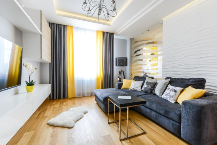 soffitto in cartongesso in stile moderno
