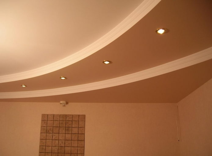 struttura in cartongesso multilivello