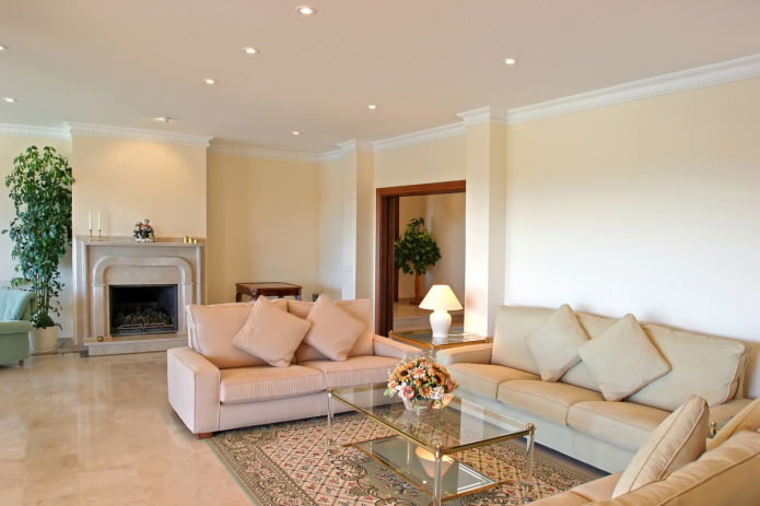 battiscopa per soffitto teso