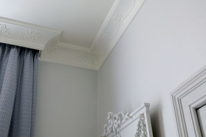 raccordo per soffitto in gesso