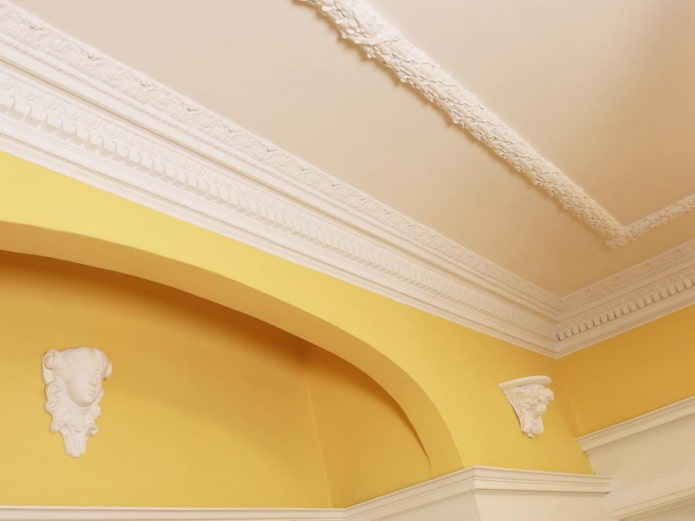 modanatura per soffitto in duropolimero