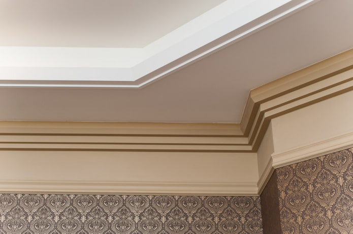 modanatura per soffitto liscia