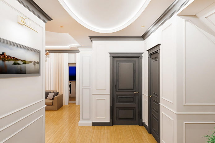 zoccolo del soffitto scuro