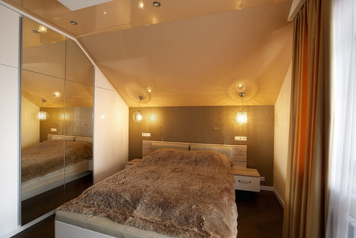 soffitto in camera da letto