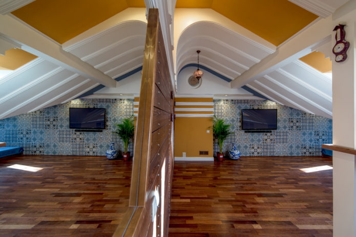 soffitto a riccioli