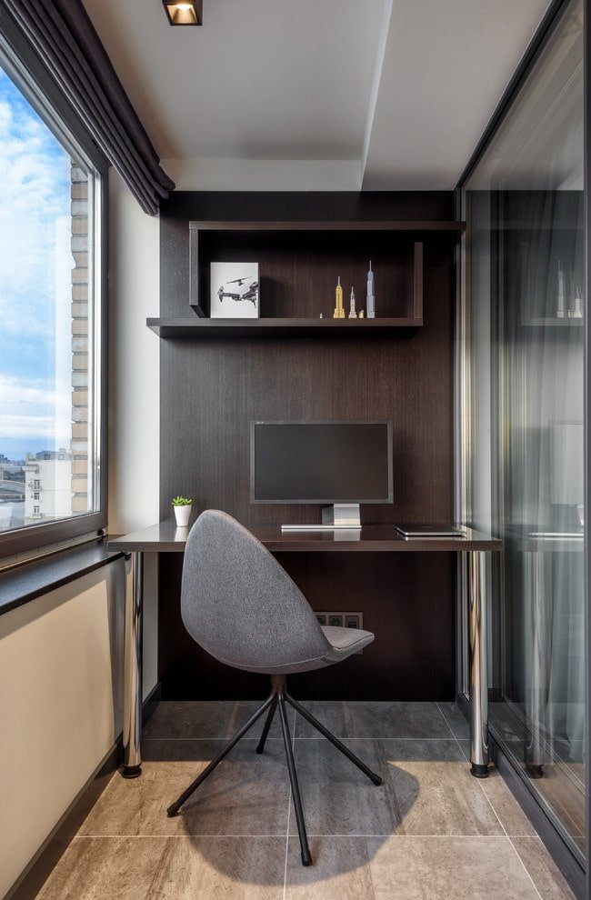 soffitto all'interno della loggia