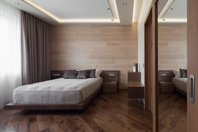 struttura a soffitto con illuminazione nascosta