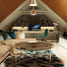Finitura del soffitto in una casa in legno-3