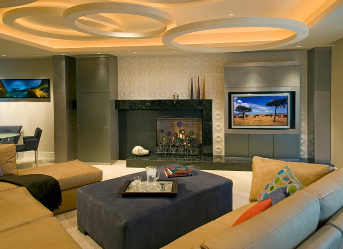 struttura geometrica del soffitto