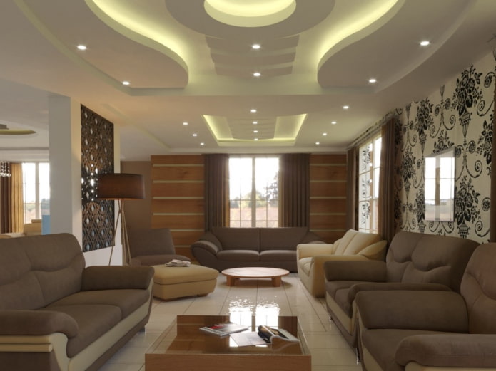 struttura complessa del soffitto