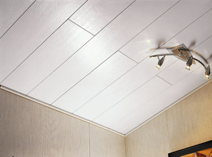 pannelli in plastica per soffitto