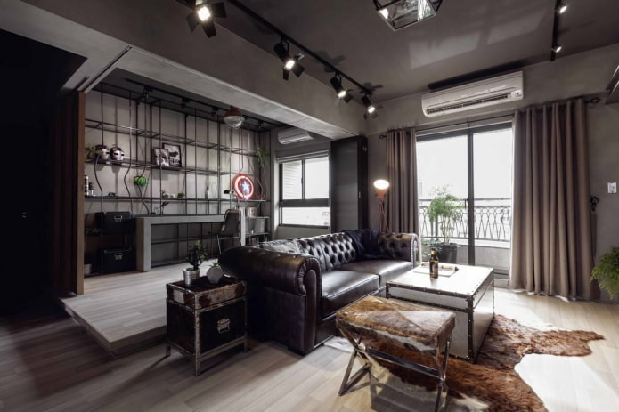 struttura di tensione in stile loft