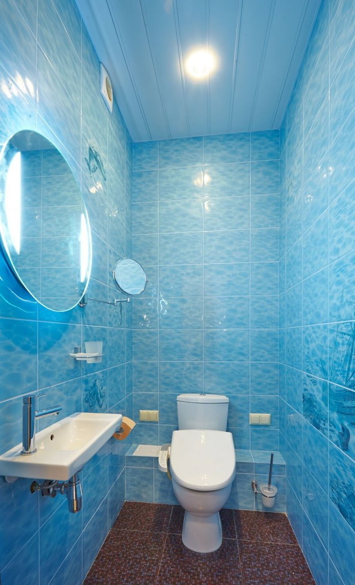 pannelli in plastica per soffitto del bagno