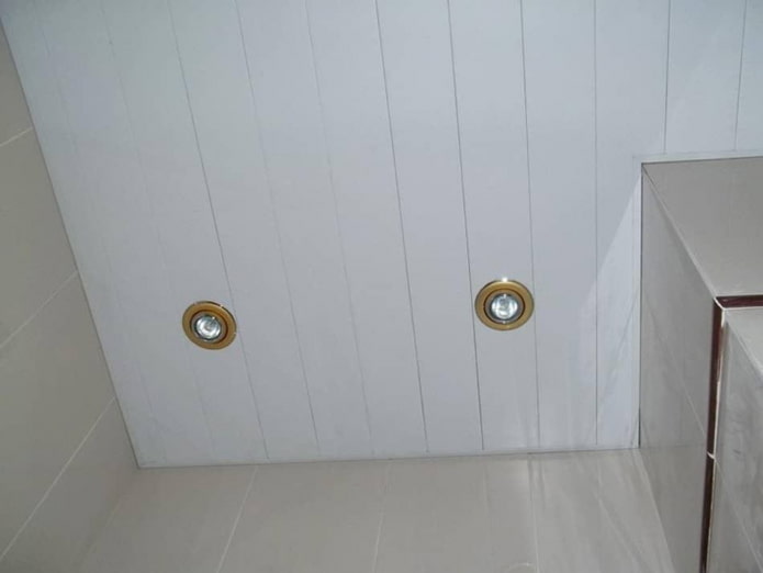 rivestimento del soffitto del bagno