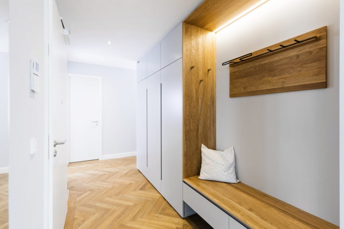 design del corridoio in stile moderno