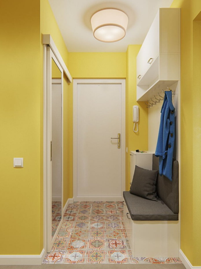 design del corridoio in stile moderno