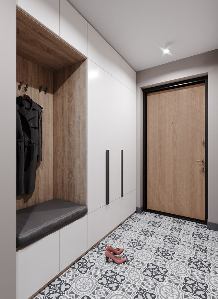 design del corridoio in stile moderno