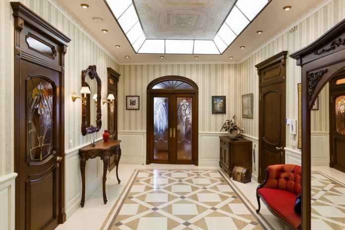 mobili da ingresso in stile classico
