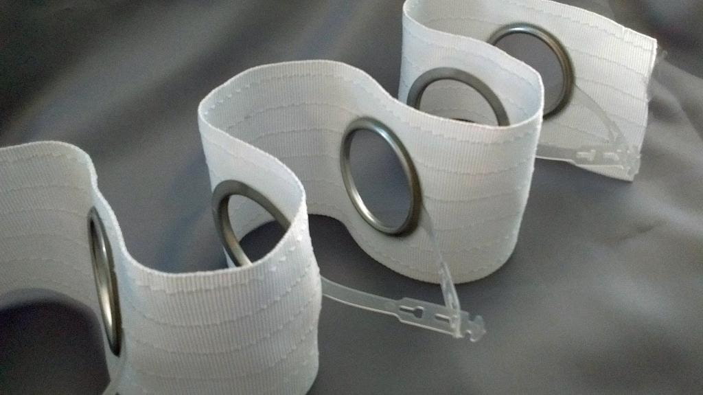 nastro per tende con occhielli