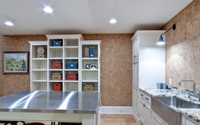 interno cucina in stile country