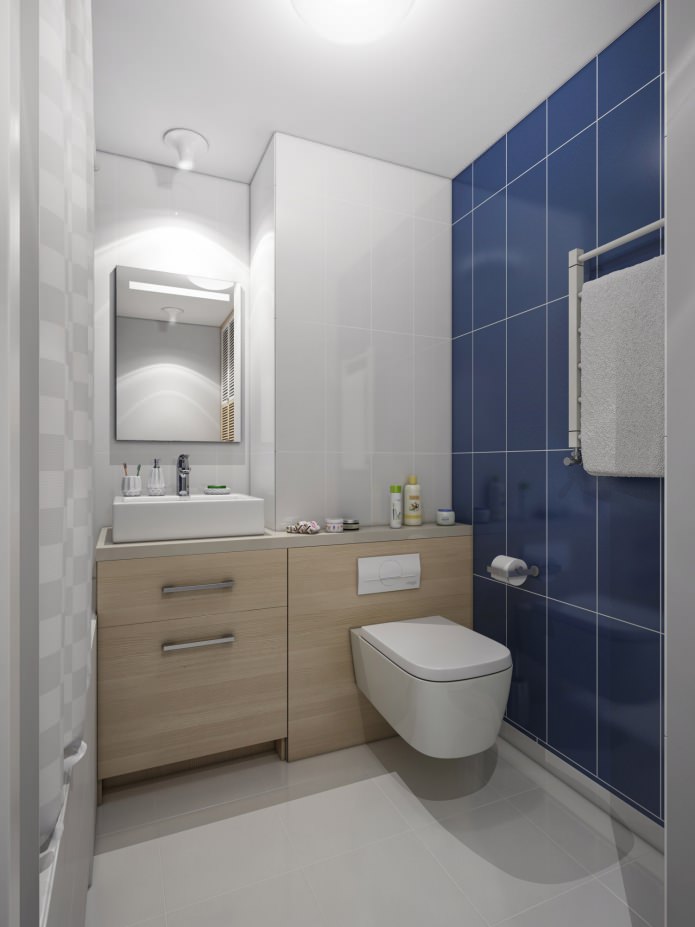 interno di un bagno con WC