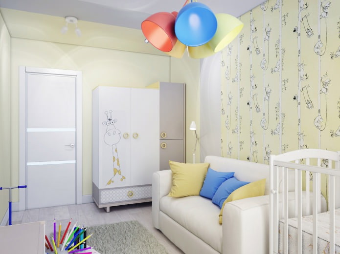 camera dei bambini per un neonato 
