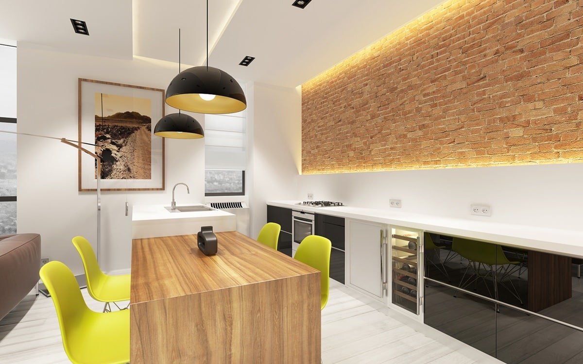 cucina nello studio