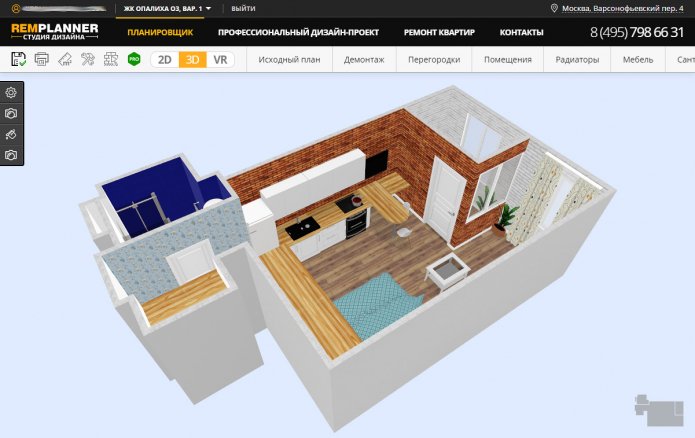 visualizzazione 3D