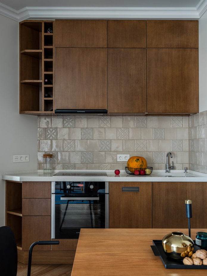 piccola cucina in legno