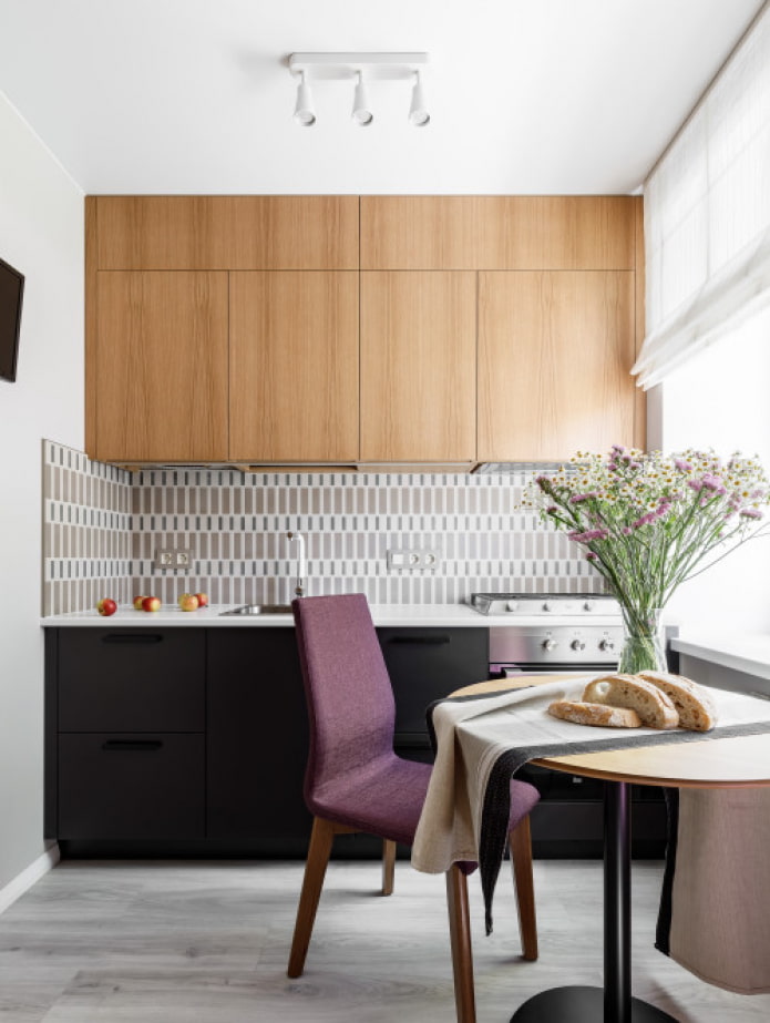 cucina piccola stretta