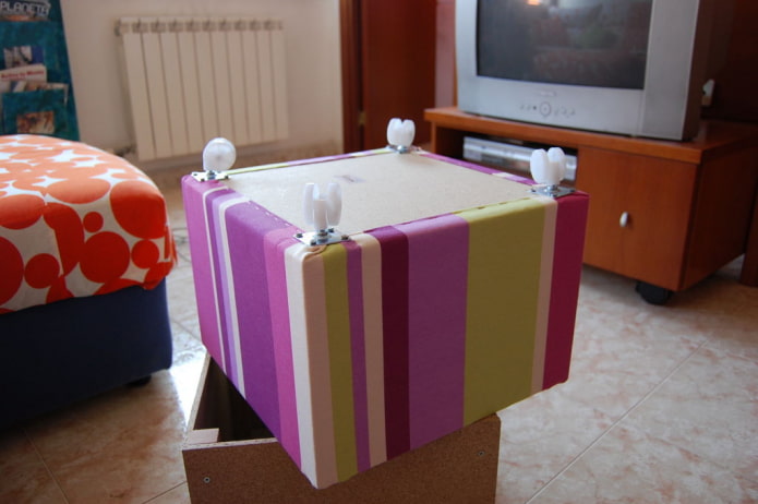 ruote per pouf