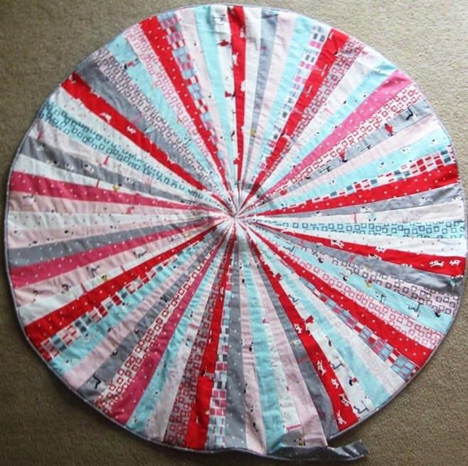 pouf patchwork