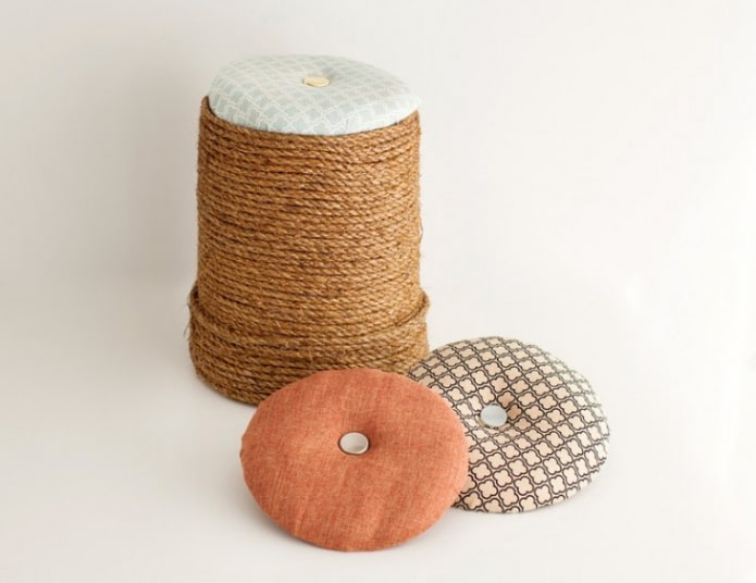 Pouf da un secchio